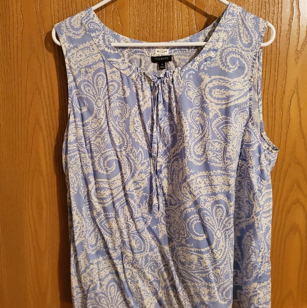 Talbots Floral shirt